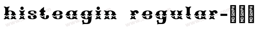histeagin regular字体转换